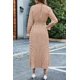 thumbnail image 2 of Vestido PRETTYGARDEN Boho Floral Cuello en V Manga Larga XL, 2 of 5