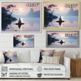 thumbnail image 4 of Designart "Buddhist Serenity Peach Buddhism I" Spiritual Canvas Art Print, 4 of 5