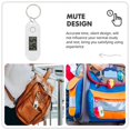 thumbnail image 2 of Keychain Hanging Watch Key Ring Digital Students Mute Keychain Watch office outdoor use, 2 of 2