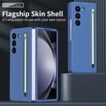 thumbnail image 2 of Dteck Case for Samsung Galaxy Z Fold 6 with Slim S Pen, Shockproof PC Case without Front Screen Protector Slim Cover for Galaxy Z Fold 6 5G,Skyblue, 2 of 7