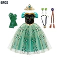 thumbnail image 4 of Disfraz de Blancanieves de princesa Disney para niños y niñas, vestidos de fiesta de cumpleaños de lujo, Rapunzel, Cenicienta, vestido de Cosplay, traje de Halloween, 4 of 5