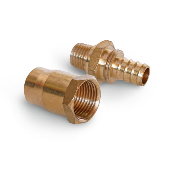 STEELMAN RF0604-IND 3/8-Inch ID Reusable Barbed Brass Pneumatic Hose Fitting
