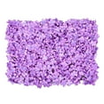thumbnail image 2 of Panel de flores perfecl decoración de pared flores Artificiales fondo Floral púrpura, 2 of 6