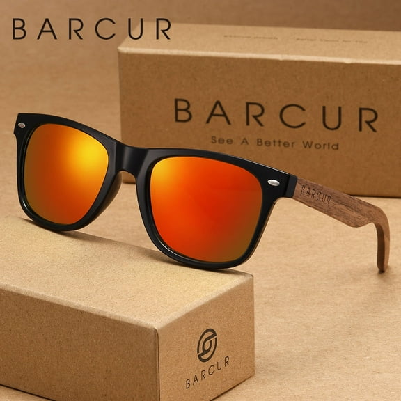 BARCUR Simple Daily Versatile Sunglasses With UV Protection To Enhance Visual Comfort. Brand Packaging Is A Great Gift Item