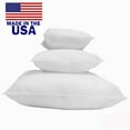 thumbnail image 3 of Mybecca 18" L x 18" W Pillow Sham Stuffer White Square Hypoallergenic Pillow Insert (First Quality), 3 of 5
