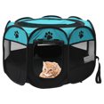 thumbnail image 4 of DISEN Portable Puppy Pet Tent Play Pen Fence Cage For Dog Cats Pigs Folding Run Kennel, 4 of 8