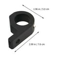 thumbnail image 3 of UPKOCH Motorcycle Lamp Mounting Bracket Black For Roll Cages 1 Set 3.0x2.0in, 3 of 6