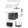 thumbnail image 3 of 150W Input PoE Injector, PoE Gigabit Injector Stable Compatibility Plug and Play High Reliability Maximum 150W Output  for Gen3 Satellite Antenna, 3 of 7
