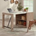 thumbnail image 4 of Sauder Dixon City Computer Desk, Brushed Oak, 432893, 4 of 7