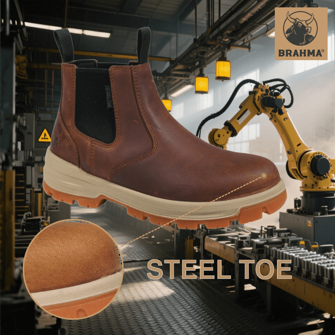 Brahma Women's Stone Path Steel Toe Work Boots