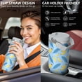 thumbnail image 5 of Modern 30oz Handheld Travel Tumbler with Handle – Double Wall Stainless Steel Insulated Cup, Flip Straw Lid, Leak-Proof & BPA-Free for Hot and Cold Drinks – Durable Coffee & Juice Mug White, 5 of 7
