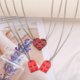 thumbnail image 4 of Collar con diseño de ladrillos para hombre y mujer, collar con diseño de corazón de 2 piezas, estilo Lego, regalo de San Valentín, 4 of 5