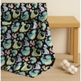 thumbnail image 4 of Soimoi Black Cotton Poplin Fabric Dinosaurs Kids Printed Craft Fabric by the Yard 42 Inch Wide, 4 of 7