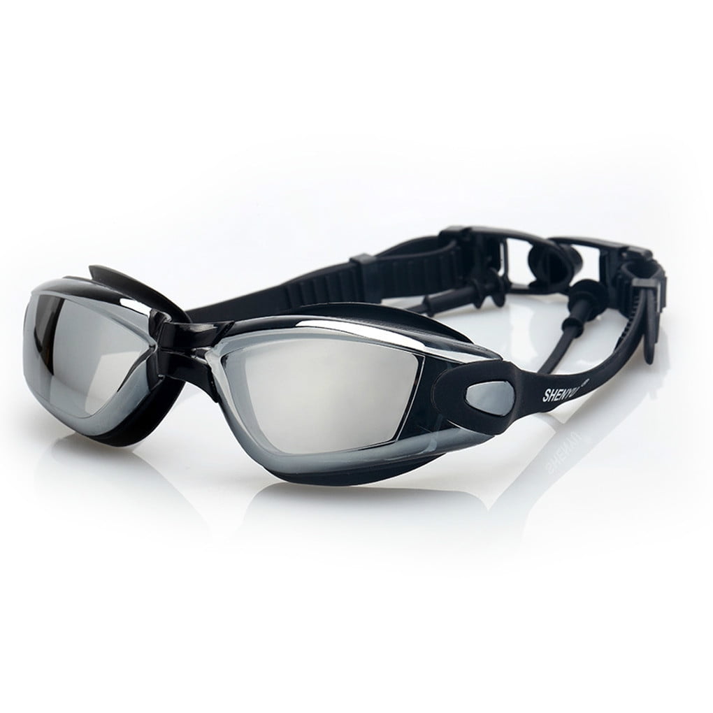 Adults Waterproof Anti-Fog UV Shield Swim Glass Water Sports Swimming Goggles 
