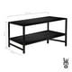 thumbnail image 2 of Mueble Tv Mesa de Centro Madera Mueble Auxiliar 120X45X30cm negro, 2 of 7