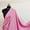 Baby Pink, variant on Black 100% Polyester Poplin Fabric by the Yard, 60 Inch Wide Wrinkle-Resistant Medium Weight Material for Apparel, Tablecloths, Crafts and Curtains- Valentina Textiles Inc. (1/2 Yard)