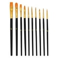thumbnail image 2 of CoreLiving Professional Acrylic Paint Brushes Set, 10 Pcs Round Pointed Tip Nylon Hair Artist Painting Brush for Acrylic Oil Watercolor on Canvas, 2 of 6