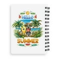 thumbnail image 2 of Australian Cattle Dog Hello Summer with Sunglasses and Surfboard Tropical Vibes Spiral Bound Journal Heeler Lover Gifts 5x7in Spiral Notebook - 00007, 2 of 5