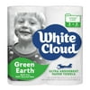White Cloud GreenEarth Recycled Paper Towels, Choose-A-Size, 2 Giant Rolls