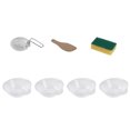thumbnail image 3 of EeaseCA 7pcs Outdoor Small Bowl Tableware Accessories Portable Camping Tableware, 3 of 7