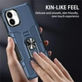 thumbnail image 5 of for Xiaomi Redmi A1 Case with Metal Ring Kickstand for Women & Men, Heavy-Duty Protection Shockproof Bumper Cover Case for Xiaomi Redmi A1 TY Blue, 5 of 18