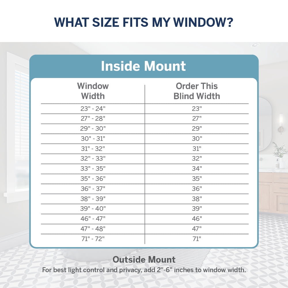 LEVOLOR BASICS 2" Cordless Faux Wood Blinds, White, 32" Width x 64" Length