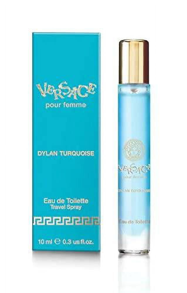 Versace Dylan Turquoise Pour Femme EDT Travel Spray for Women .33 oz