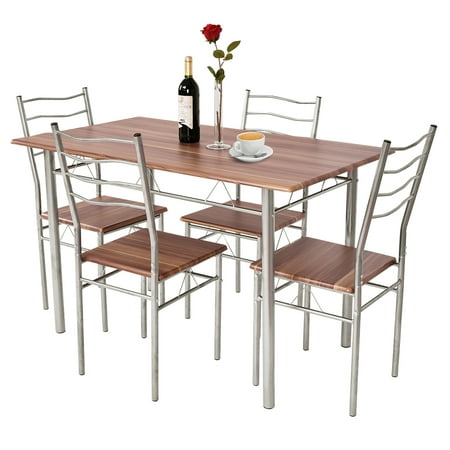 Giantex Dining Table and Chair Set,Dining Room Table Set | Walmart Canada