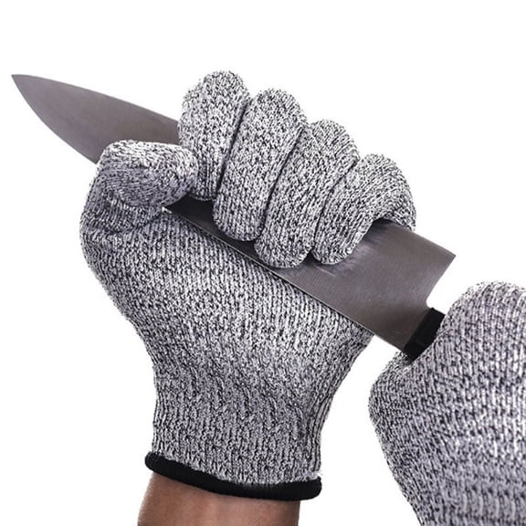 EQCOTWEA Protective Cut Resistant Gloves Level 5 Cut Protection HPPE
