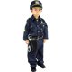 thumbnail image 2 of Disfraces de policía para niños disfraces de Halloween disfraces de oficial de policía superior ropa de escenario trajes de uniforme militar para niños, 2 of 5