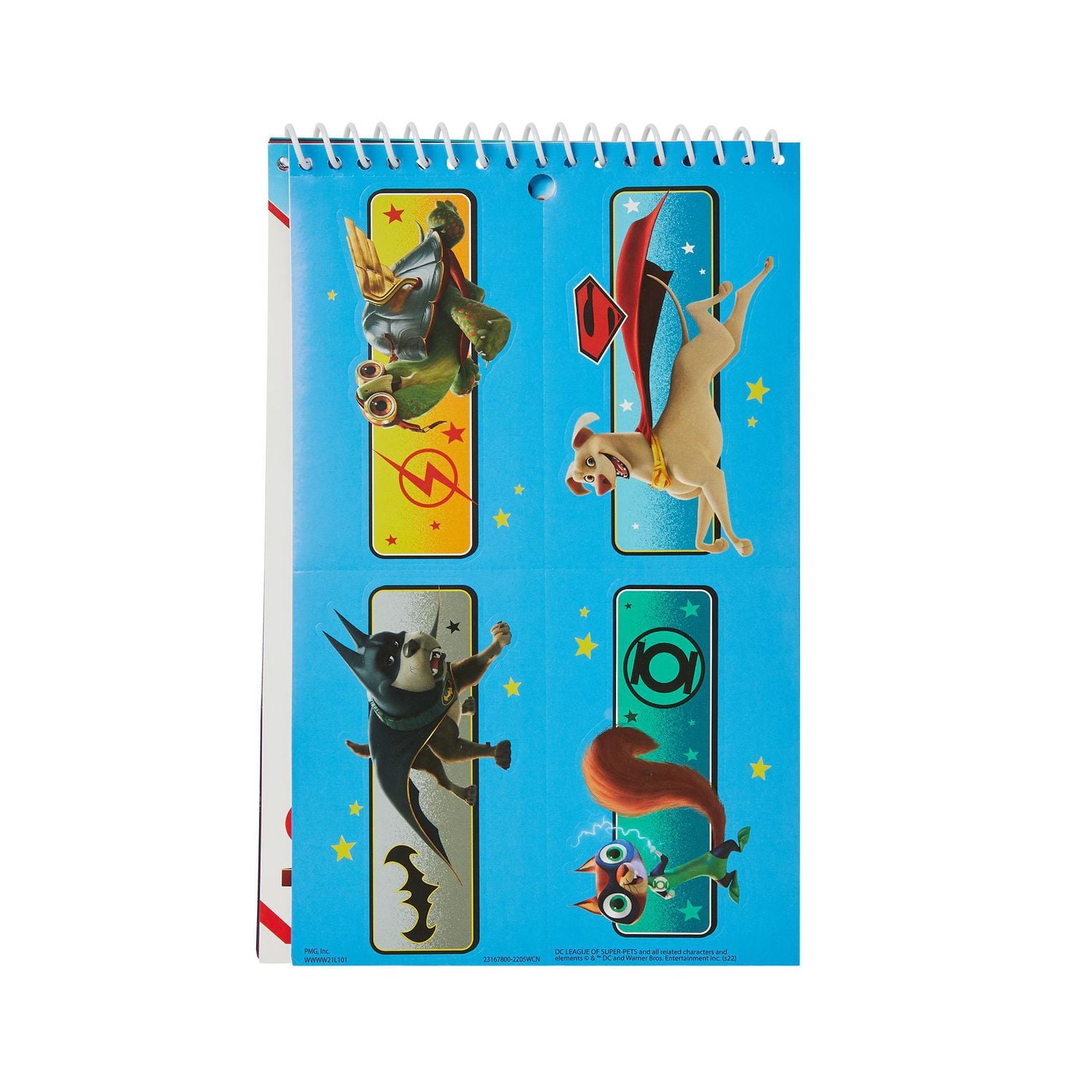 DC Super Hero Pets Tear & Share Sticker and Activity Book