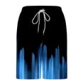 thumbnail image 5 of BRGZLK Men's Swim Trunks with Liner Summer Trendy Hawaiian Casual Print Drawstring Quick Dry Beach Comfortable Swimsuit Shorts with Pockets G XL, 5 of 6