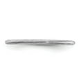 thumbnail image 3 of Sterling Silver Stackable Expressions Rhodium Step-down Ring, 3 of 5