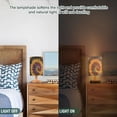 thumbnail image 5 of Mixture Color Spiral Tie Dye Table Lamp with USB Port LED Warm Light Lamp Night Light Home Decor, 5 of 7