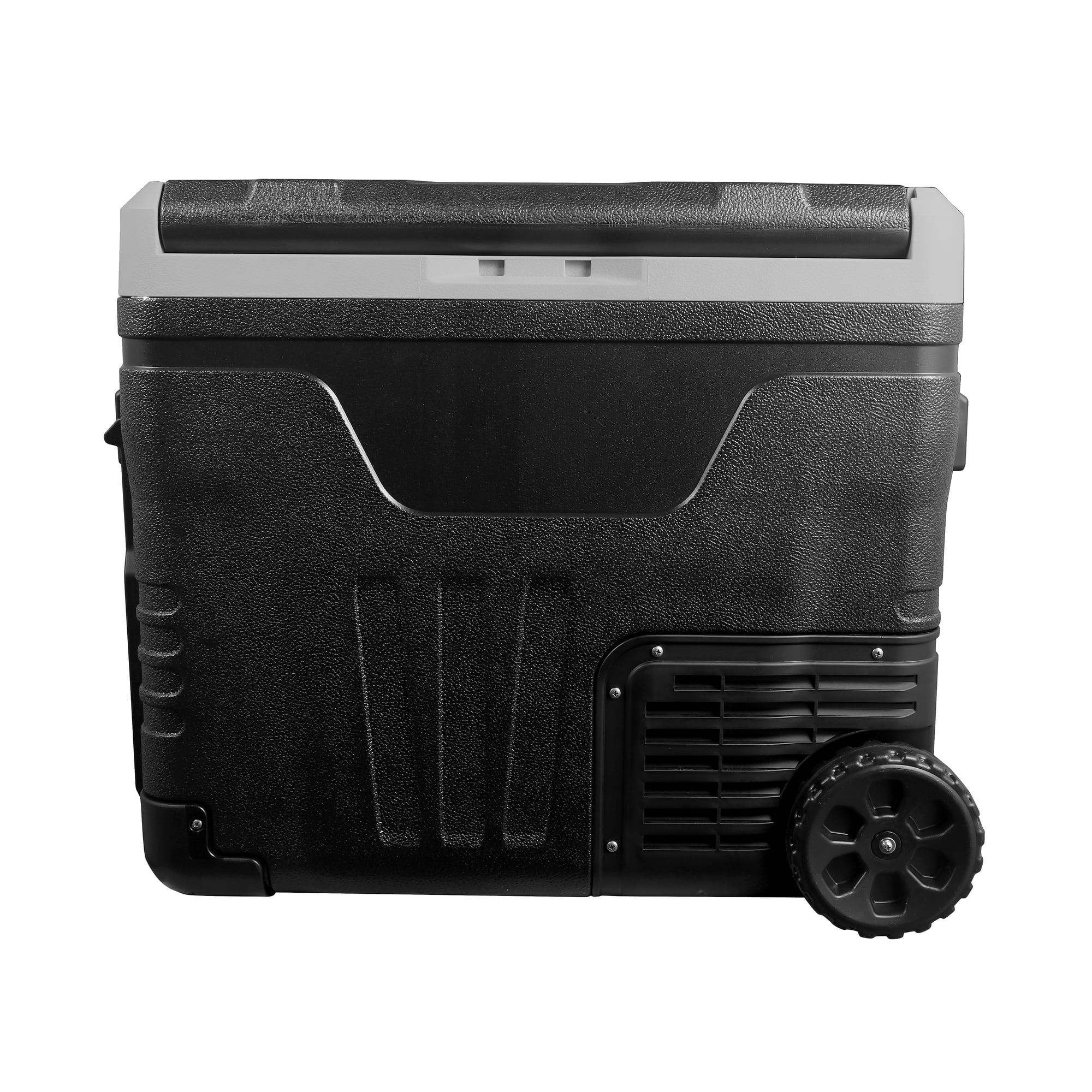 Frigidaire 49 Qt. (46L) Portable Convertible Refrigerator/Freezer, Dual Zone Smart Trolley-with App, Car Fridge, Black