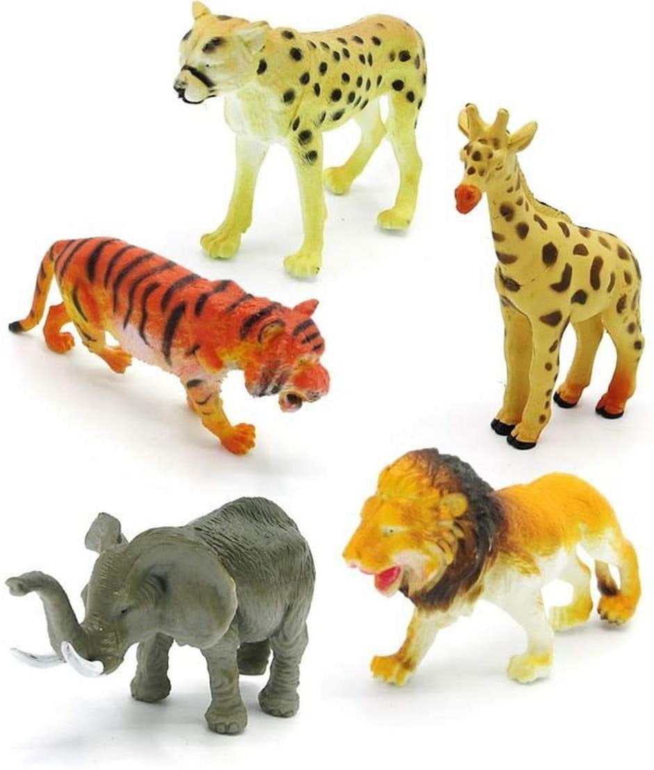16 x Mini JUNGLE Zoo Wild Animal PLAYING CARDS Party Bag Filler Pinata Toy 