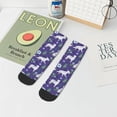 thumbnail image 7 of Pofeuu Cute Dog Print 30cm Socks, Adult Running Hiking Socks for Youth and Adult, 7 of 7