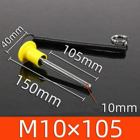 1 Set Magnetic Fitness Equipment Bolt Weight Stack Pin Gym Practical Yellow Replacement Fitness Practical Equipment