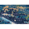 thumbnail image 4 of Momeni Portland Machine Made Polypropylene and Polyester Blue Area Rug 9'3" X 12'6", 4 of 6