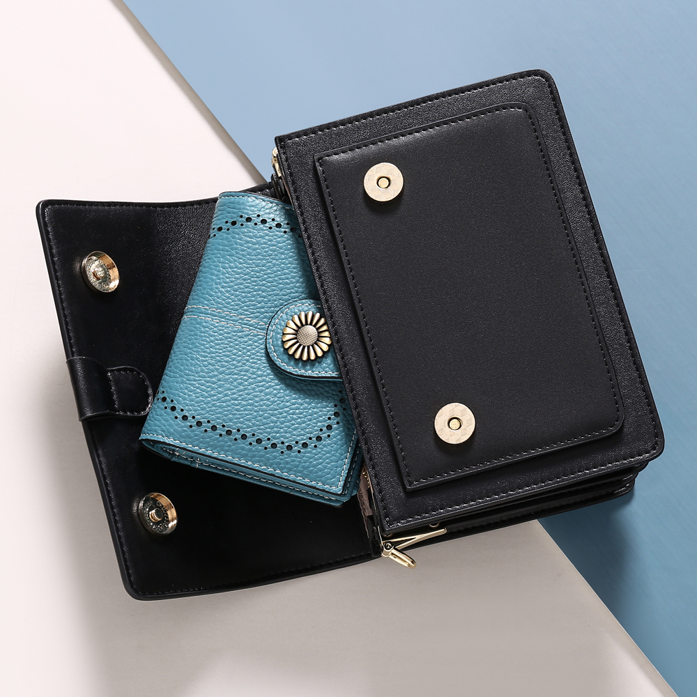 Sendefn Small Genuine Leather Bifold Wallet for Women photo 7
