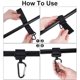thumbnail image 3 of 2-pack stroller hooks for diaper bags, stroller hooks, bag hoo, 3 of 5