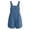 Blue, variant on Gyujnb Adjustable Strap Maternity Bib Shorts Loose Casual Front Pocket Breathable Summer Pregnancy Short Overalls,M