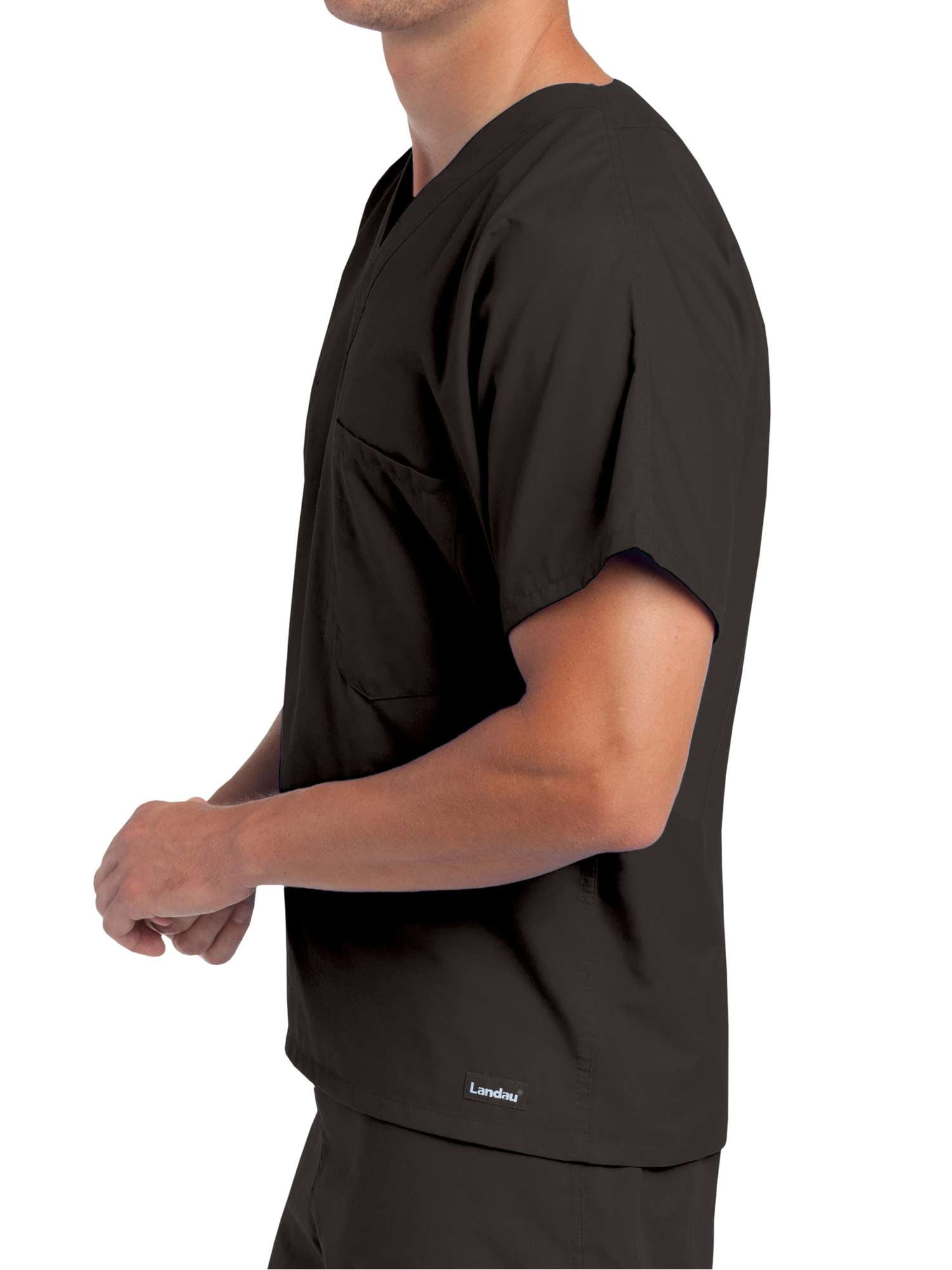 Landau Unisex Reversible Dolman Sleeve V-Neck Scrub Top, Style 7502