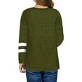 thumbnail image 3 of Girls T Shirts Round Neck Long Sleeve Patchwork Children Tee Spring Fall Casual Loose Shirts Size 4-5Y, 3 of 6