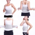 thumbnail image 1 of Faja Lumbar para Hombres Mujeres, Cinturón de Apoyo Lumbar con Correas de Compresión Ajustables para Alivio del Dolor en Parte Baja de Espalda ShuxiuWang 1327537105862, 1 of 5