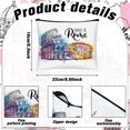 thumbnail image 2 of Bolsa de cosméticos Huhumy Italy Souvenir, 9 unidades, para niñas y mujeres, 2 of 6