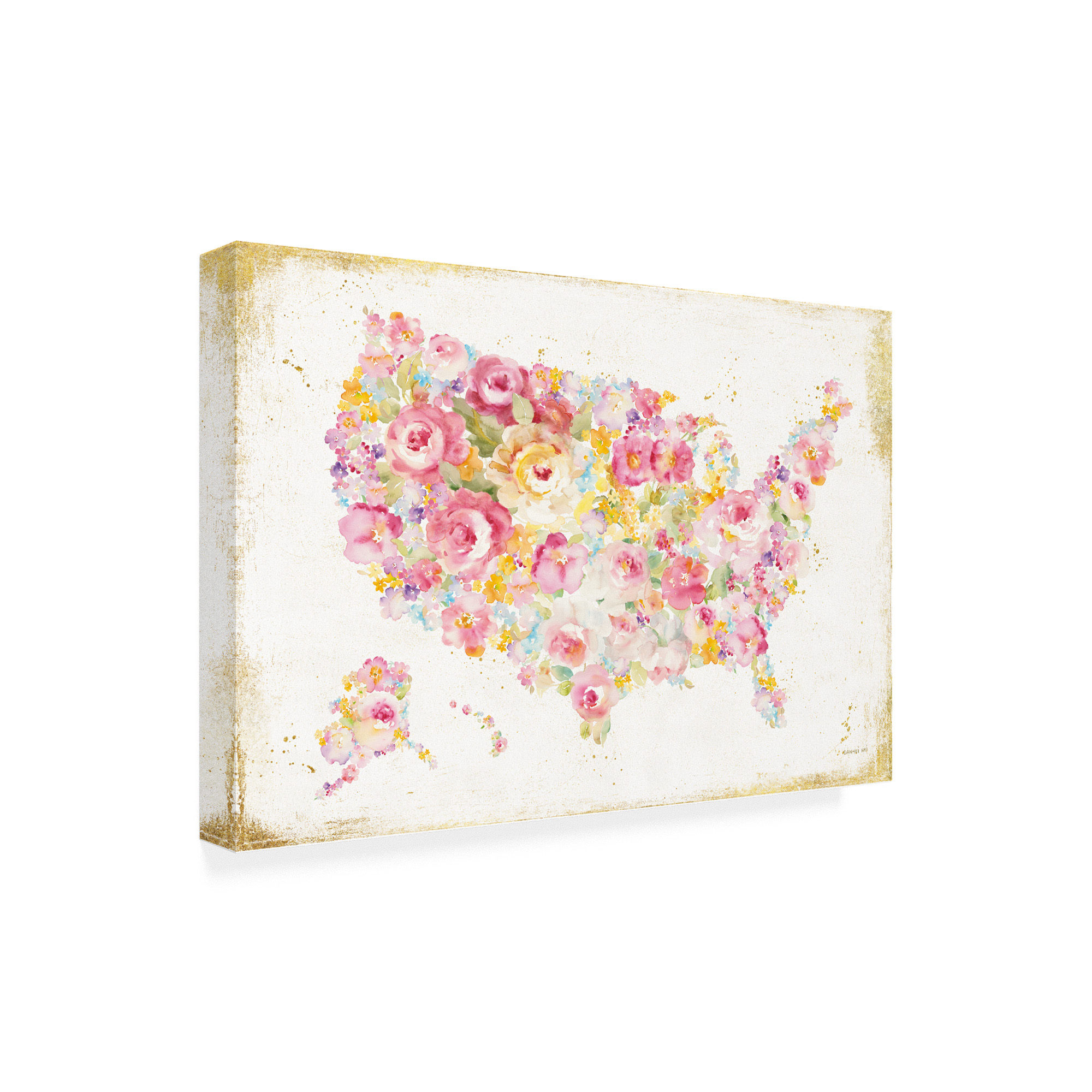Trademark Fine Art 'Midsummer USA' Canvas Art by Danhui Nai