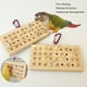thumbnail image 5 of Juguete Masticable Para Escalar Loros, Interesante Juguete Interactivo Resistente A Las Mordeduras Con Forma De Teclado, Juguete De Madera Para Pájaros, 5 of 7