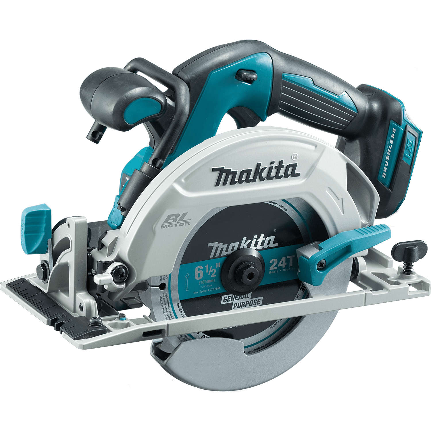 WEN 20625 20V Max Cordless Circular Saw – 6.5-Inch, 4200 RPM, 4.0Ah Battery & Charger Included – Lightweight (6.5 Lbs) With Rip Guide & Dust Port