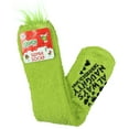 thumbnail image 6 of Dr. Seuss Women's The Grinch Always Naughty Cozy Fuzzy Anti-Slip Grip Knee-High Slipper Socks 1 Pair (OSFM), 6 of 6